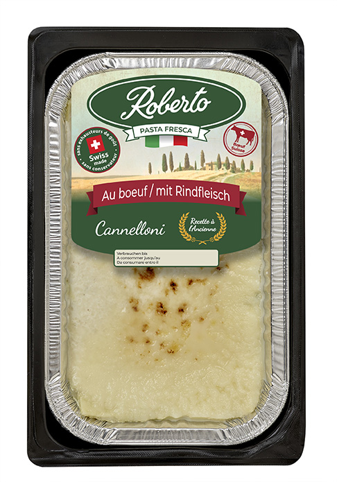 Cannelloni au boeuf 450g et 1kg pro