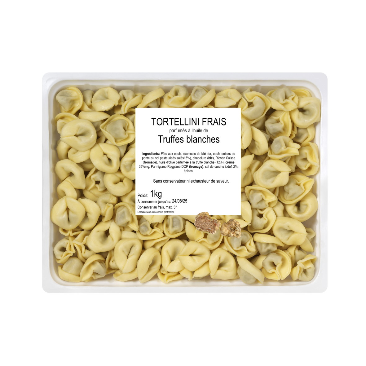 Tortellini parfumé à la truffe blanche